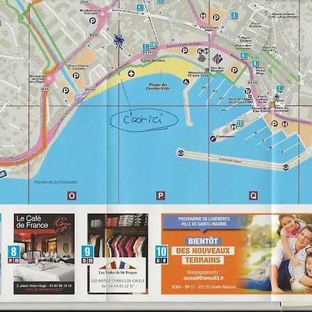 Vue Centre Avec Garage Sainte-Maxime