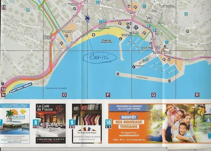 Vue Centre Avec Garage サント・マキシム